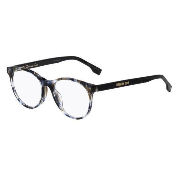 NWT Christian Dior DIORETOILE1F-JBW-53 Eyeglasses - Picture 1 of 2